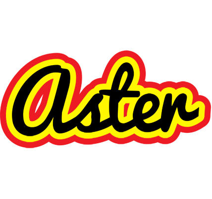 Aster flaming logo