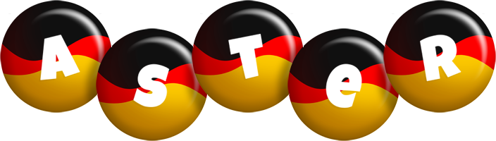Aster german logo