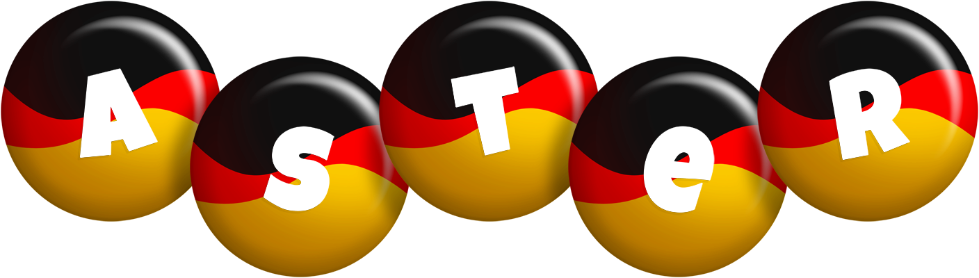 Aster german logo