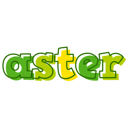 Aster juice logo