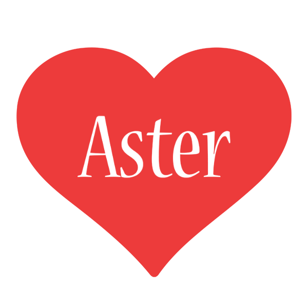 Aster love logo