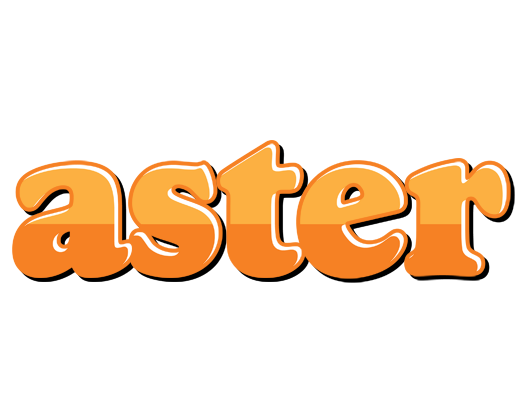 Aster orange logo
