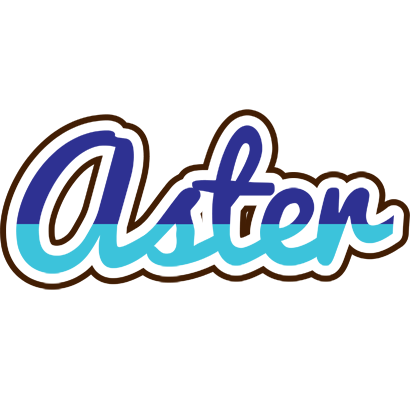 Aster raining logo