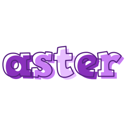 Aster sensual logo