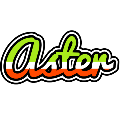 Aster superfun logo