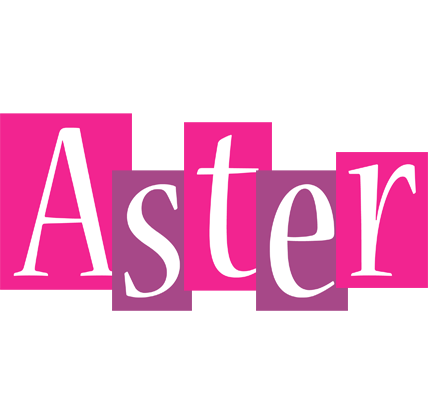 Aster whine logo