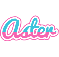 Aster woman logo