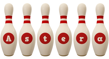 Astera bowling-pin logo