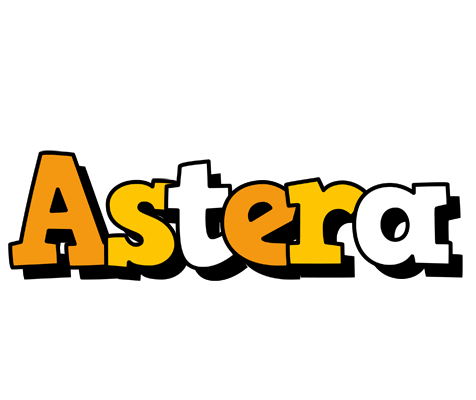 Astera cartoon logo