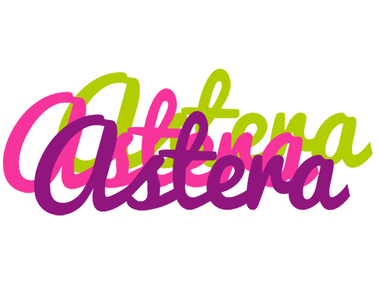 Astera flowers logo