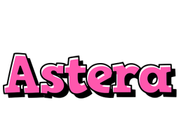 Astera girlish logo