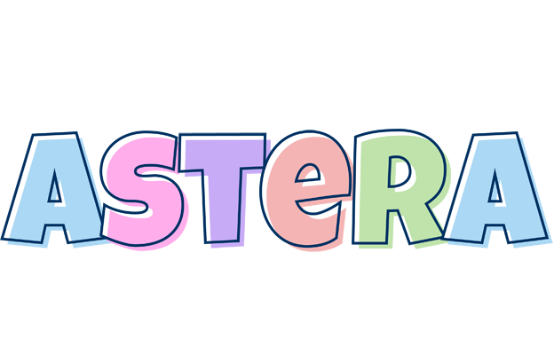 Astera pastel logo