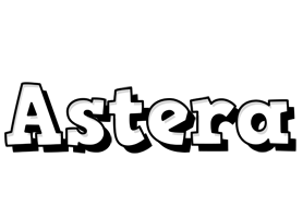 Astera snowing logo