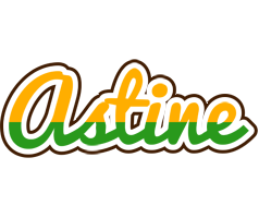 Astine banana logo