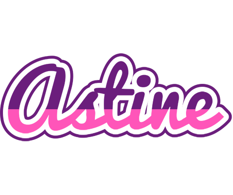 Astine cheerful logo