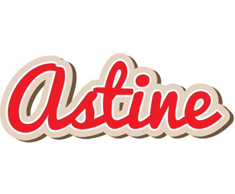 Astine chocolate logo