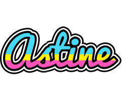 Astine circus logo