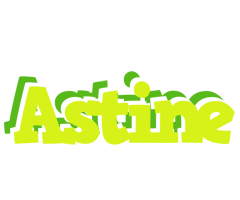 Astine citrus logo