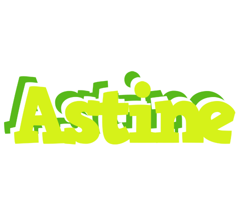 Astine citrus logo