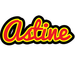 Astine fireman logo