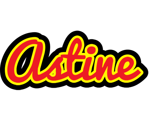 Astine fireman logo