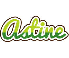 Astine golfing logo