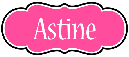 Astine invitation logo