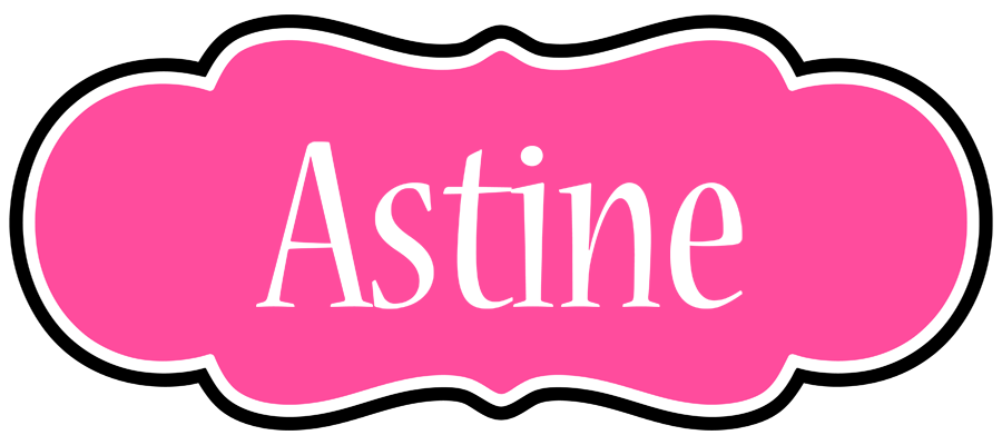 Astine invitation logo