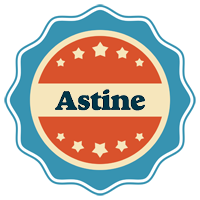 Astine labels logo