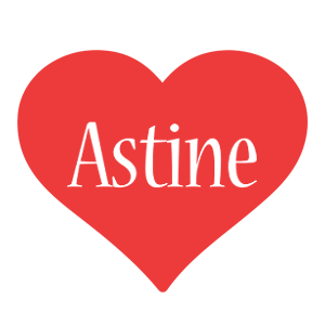 Astine love logo