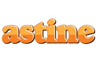 Astine orange logo