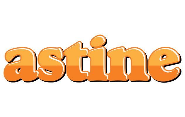 Astine orange logo