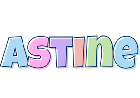 Astine pastel logo