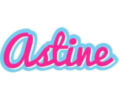 Astine popstar logo