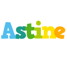 Astine rainbows logo