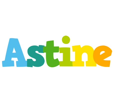 Astine rainbows logo