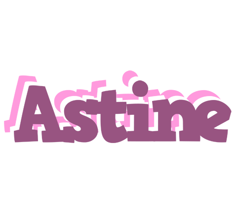 Astine relaxing logo
