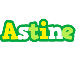 Astine soccer logo