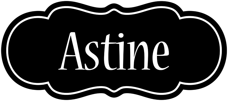 Astine welcome logo