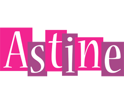 Astine whine logo