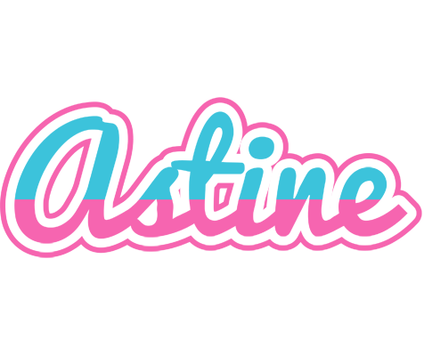 Astine woman logo