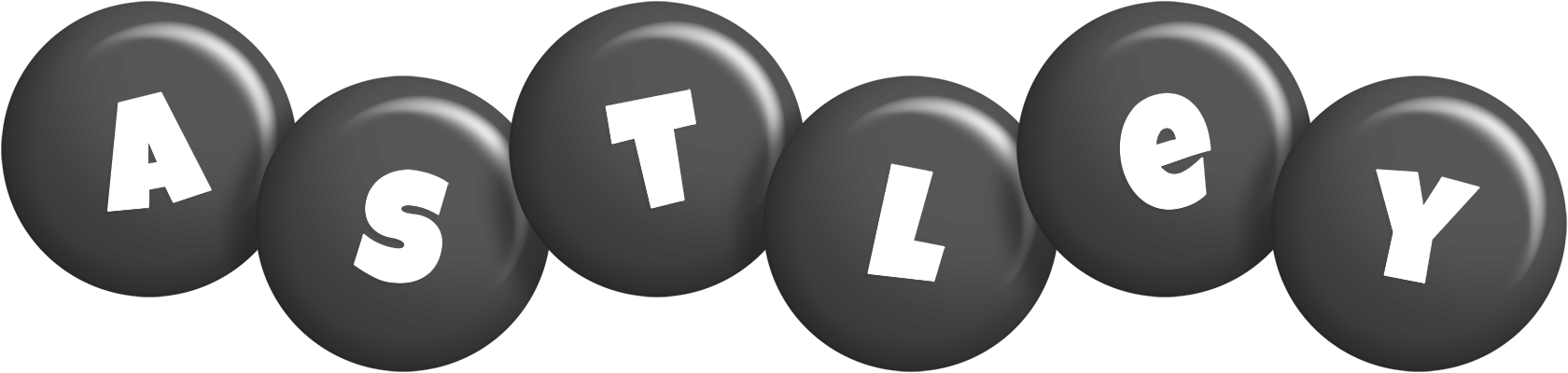 Astley candy-black logo
