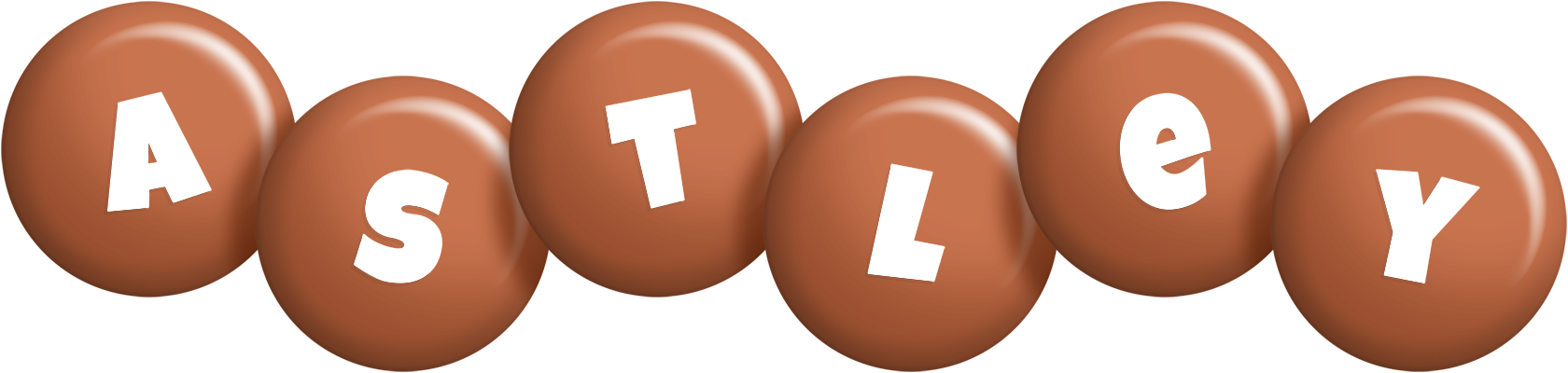 Astley candy-brown logo