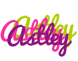 Astley flowers logo