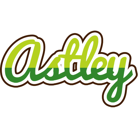 Astley golfing logo