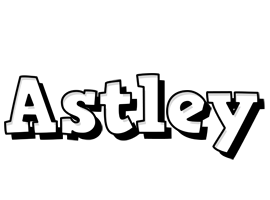 Astley snowing logo