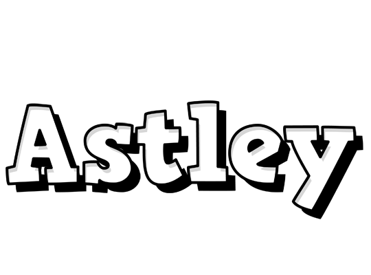 Astley snowing logo