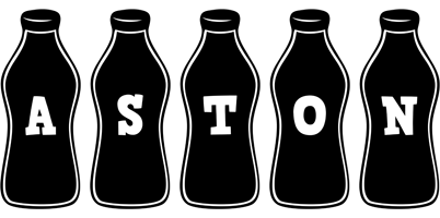 Aston bottle logo