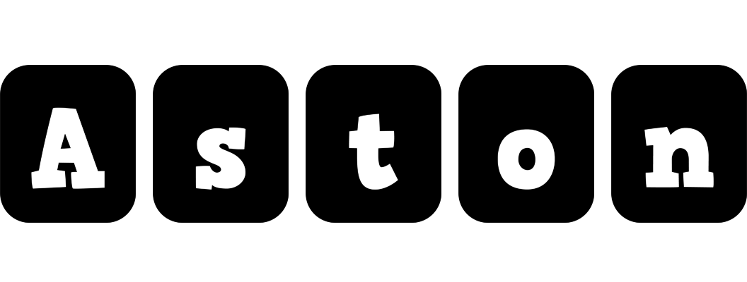 Aston box logo