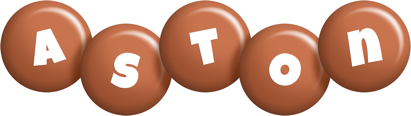 Aston candy-brown logo